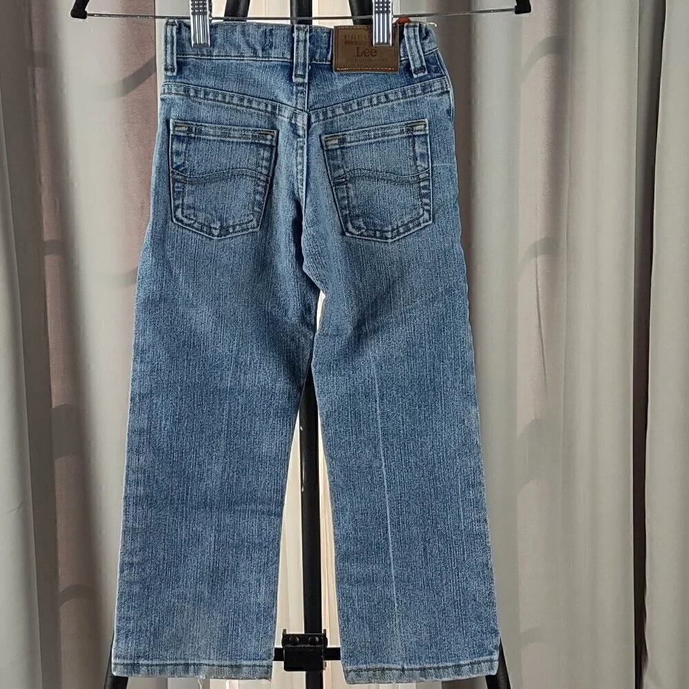 Lee Premium Straight Cotton Blend Blue Jeans Size 5S